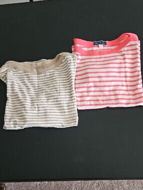 Lot of Two Striped Tops